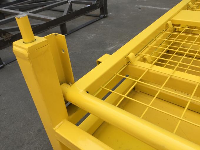 Hoher Sicht-zusammenklappbarer Draht-Behälter-Handelsdraht Mesh Stillage