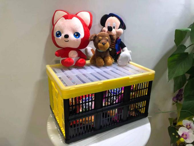 Quadratische stapelbare Kasten-Plastikspeicher-Kisten