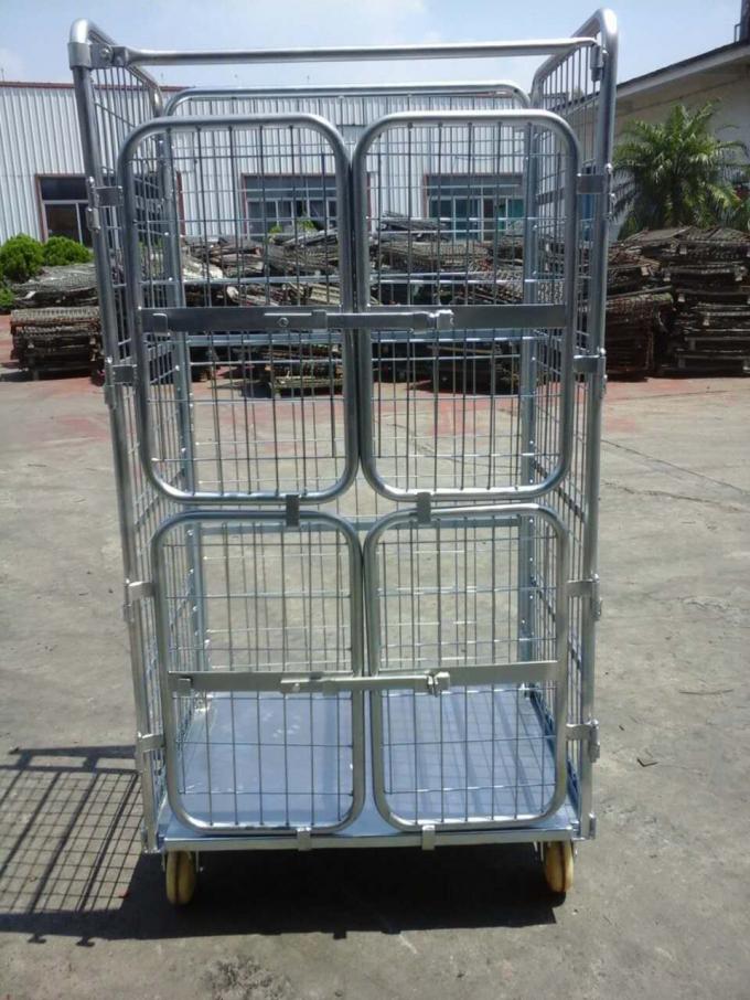 Zusammenklappbarer Lager-Rollenkäfig 1000*800*1600mm mit Last 500kg